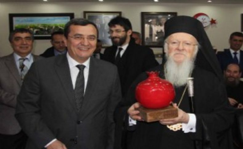 Narlıdere Bartholomeos’u ağırladı