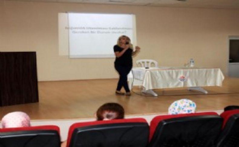 Karabağlar'da bağımlılık semineri