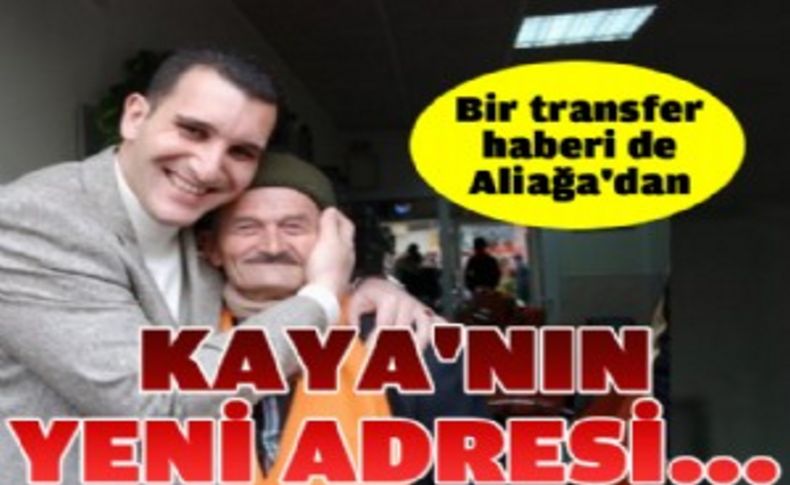 Bir transfer haberi de Aliağa'dan