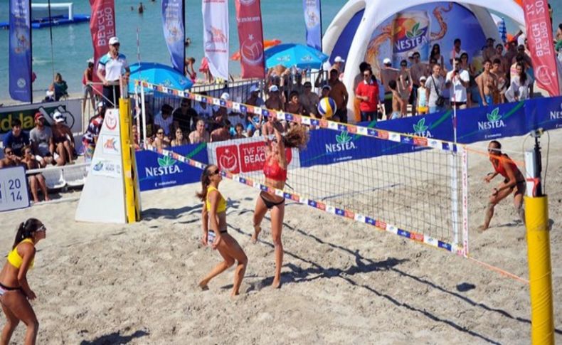 Çeşme'de uluslararası voleybol turnuvası yapılacak