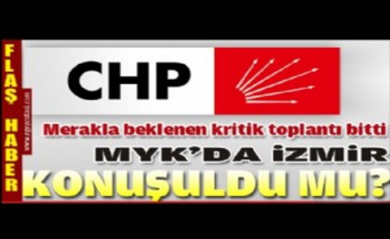 CHP İzmir'de değişiklik var mı'