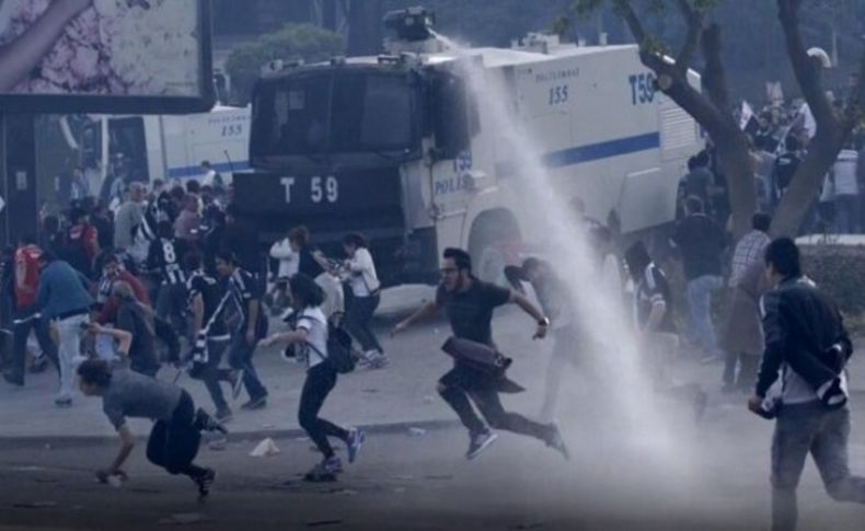 Şampiyonluk kutlamasına polis müdahalesi