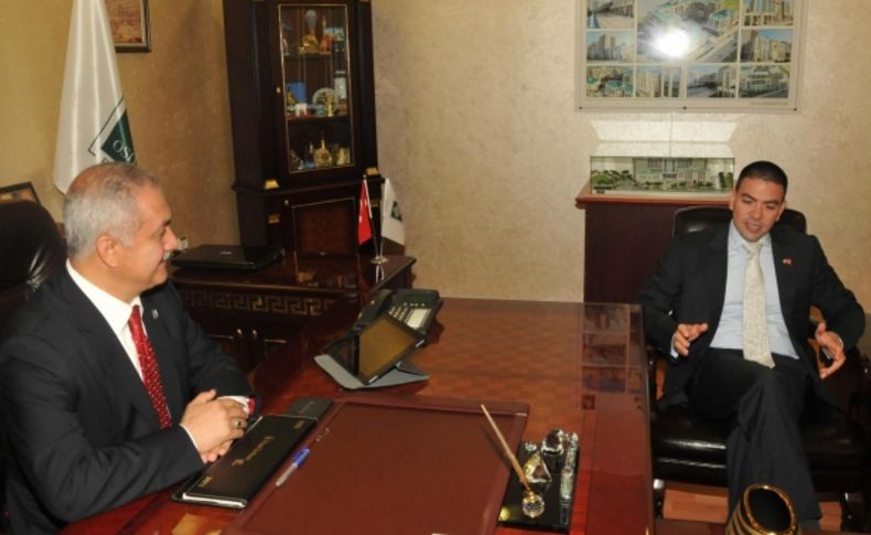 ABD Adana Konsolosu'ndan, Başkan Kara’ya ziyaret