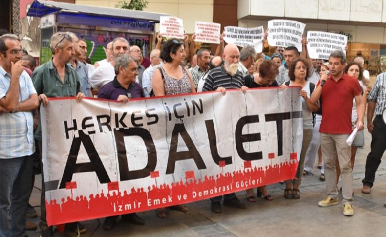 Adalet nöbeti tutuklu gazeteciler için tutuldu
