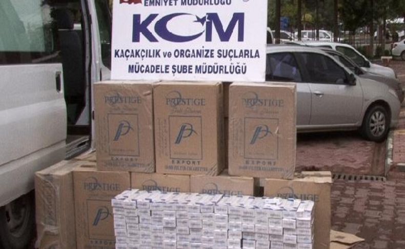 Adiyaman’Da Kaçak Sigaraya Gözalti