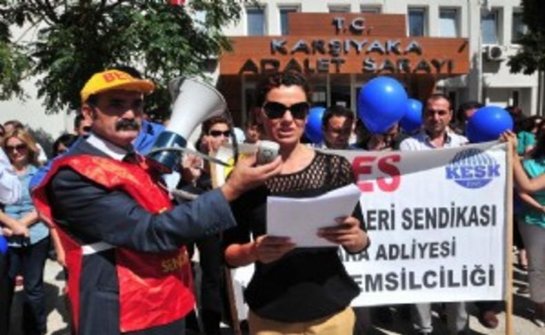 Adliye çalışanlarından maaş zammı tepkisi