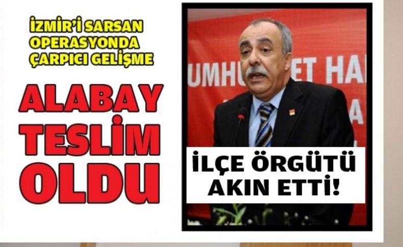 Adnan Alabay teslim oldu
