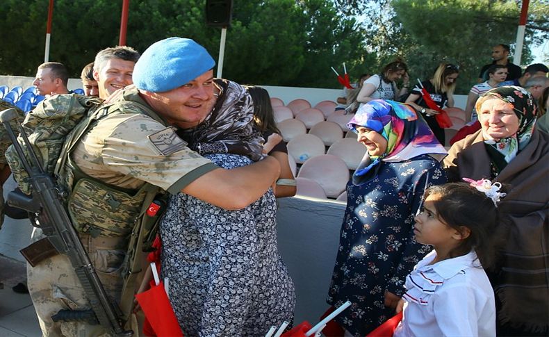 Afrin kahramanları ailelerine kavuştu