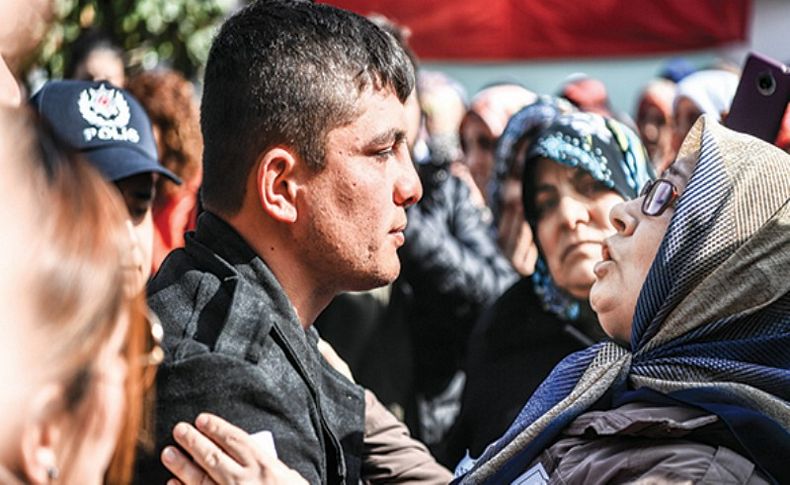 Ağlatan konuşma... Oğlunu sordu