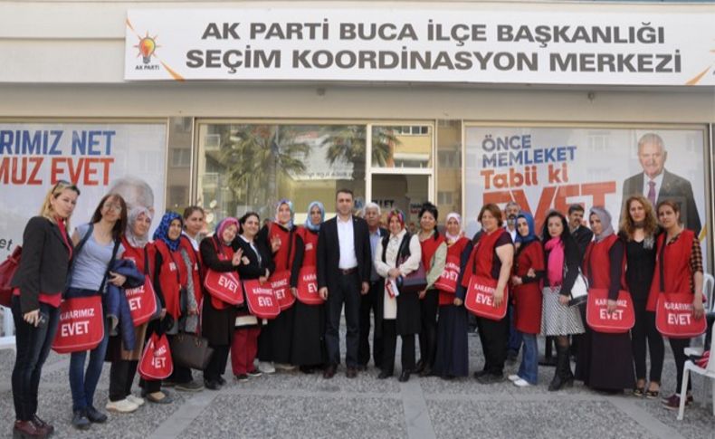 AK Parti Buca arı gibi