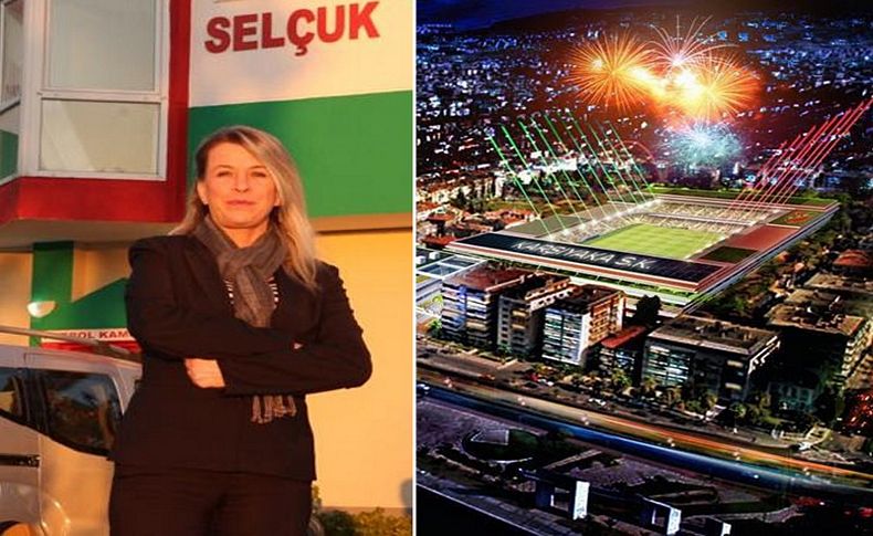 AK Parti Karşıyaka Adayı Ayda Maç örneklerle yanıt verdi: Stat kent merkezinde olur