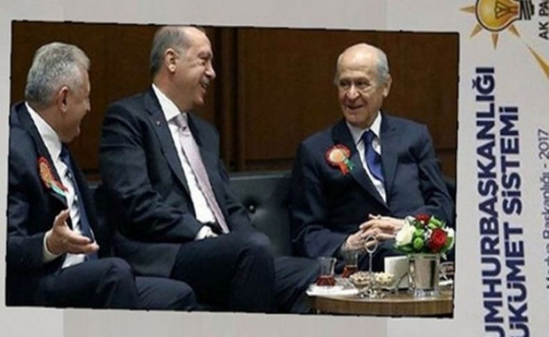 AK Parti'nin kitapçığında neden Bahçeli yer aldı'