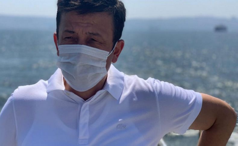 AK Partili Dağ'dan Konak vapurunda yüzülebilir Körfez çıkışı!