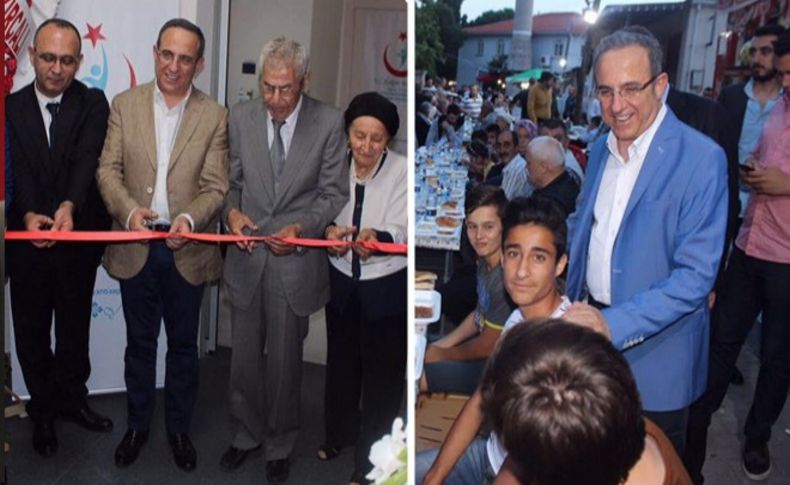 AK Partili Sürekli ev ziyareti yapıyor, iftara katılıyor, kurdele kesiyor