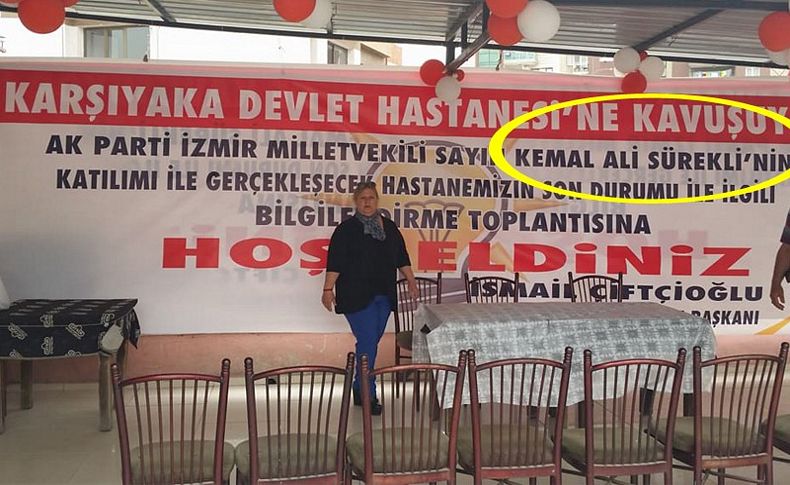 AK Partili vekil Sürekli'nin adını böyle yazdılar