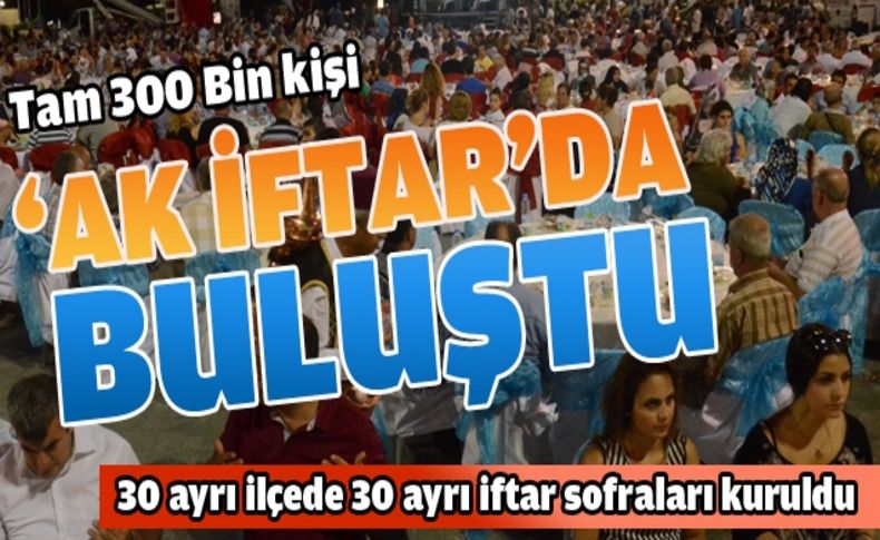 AK Parti İzmir Teşkilatı gönül sofralarına katılımdan memnun