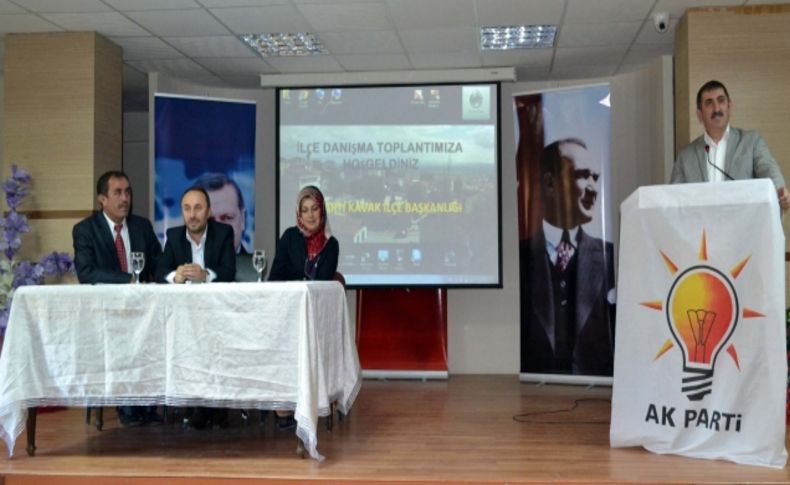 AK Parti Kavak İlçe Danışma Kurulu Toplantısı yapıldı