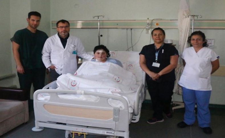 Akciğerinden raptiye çıktı