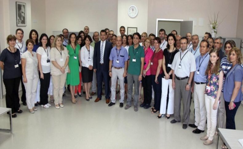 Akdeniz Üniversitesi Hastanesi yöneticileri bayramlaştı