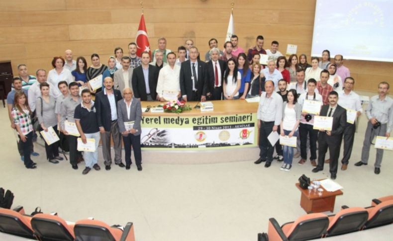 Akhisar Yerel Medya Semineri sona erdi