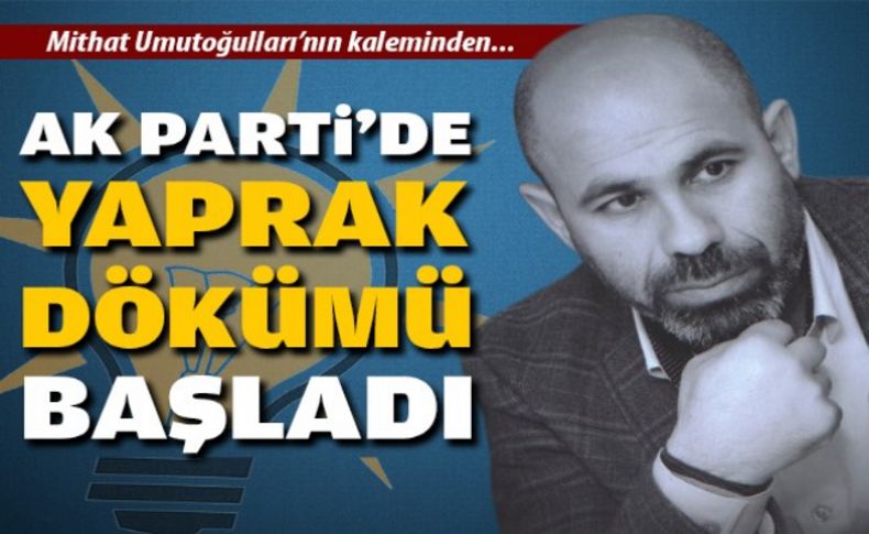 AK Parti'de yaprak dökümü başladı