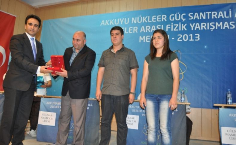 Akkuyu Nükleer Santrali AŞ Gülnar'da fizik yarışması düzenledi
