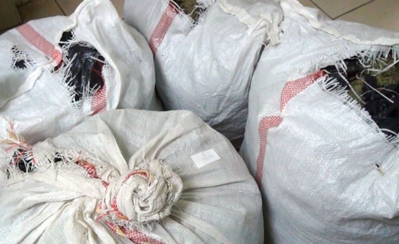 Aksaray’da durdurulan kamyonda 32 kilo esrar çıktı
