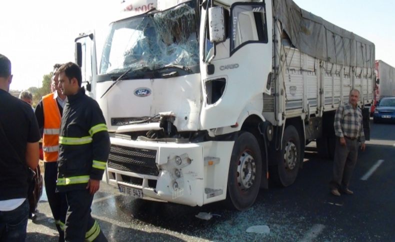 Aksaray'da trafik kazası: 1 yaralı
