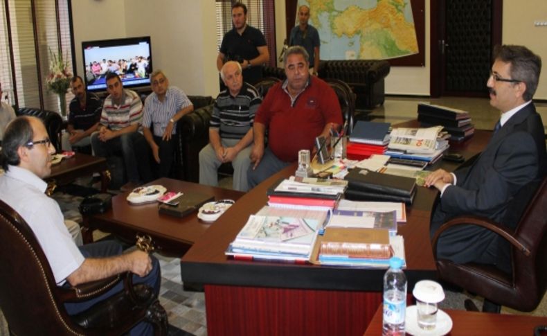 Aktif Gazeteciler, Vali Oduncu’yu ziyaret etti