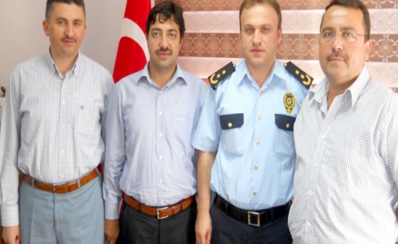 Akyazı’nın yeni emniyet müdürüne 'hayırlı olsun' ziyareti