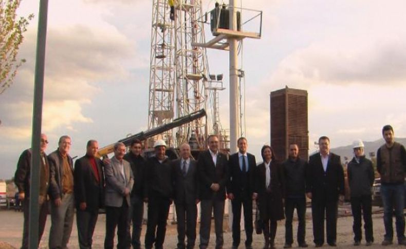 Alaşehir'de ikinci jeotermal kuyu için sondaja başlandı