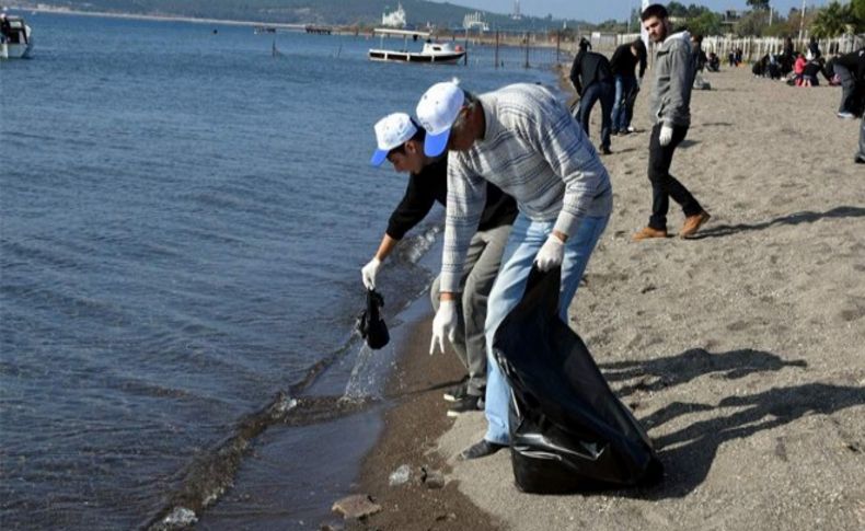 Aliağa'da kıyı temizliği seferberliği