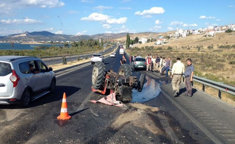 Aliağa’da kaza: 2 yaralı