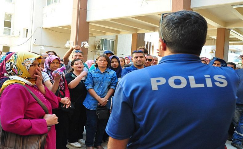 Aliağa'da velilerden okul servisi tepkisi