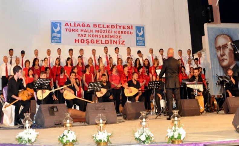 Aliağa türkü gecesine hazır