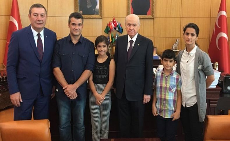 Alperen'in ailesinden 'Bahçeli'ye ziyaret