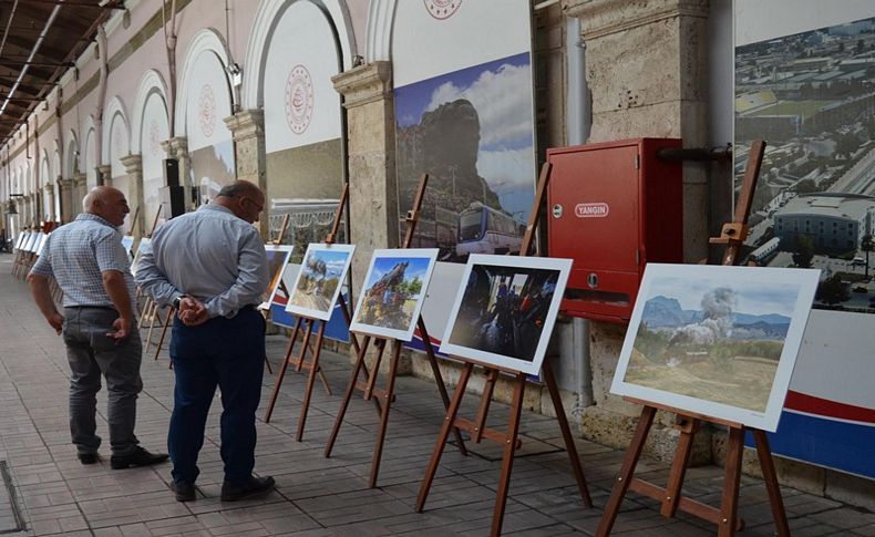 Alsancak Garı’nda ‘Son Buharlı’ sergisi