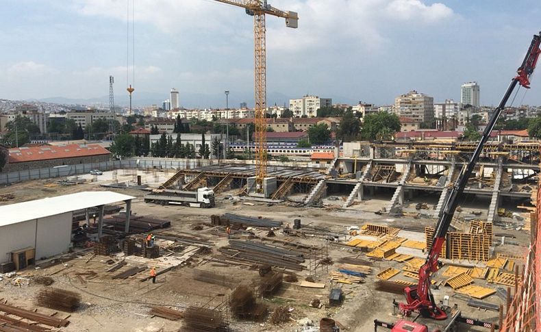 Alsancak Stadı çalışmaları tüm hızıyla sürüyor