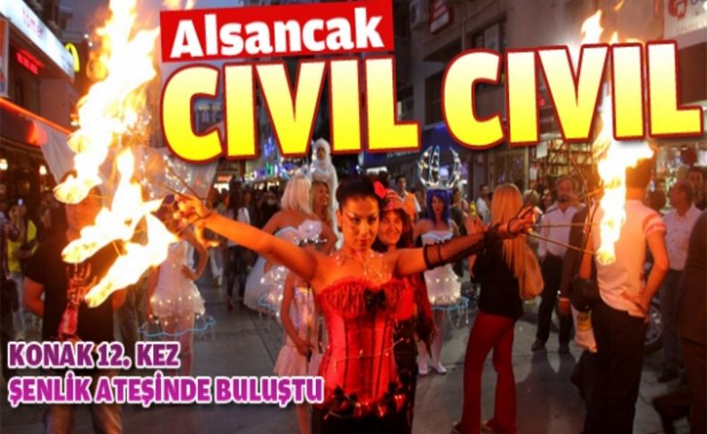 Alsancak Şenliği karnaval gibiydi