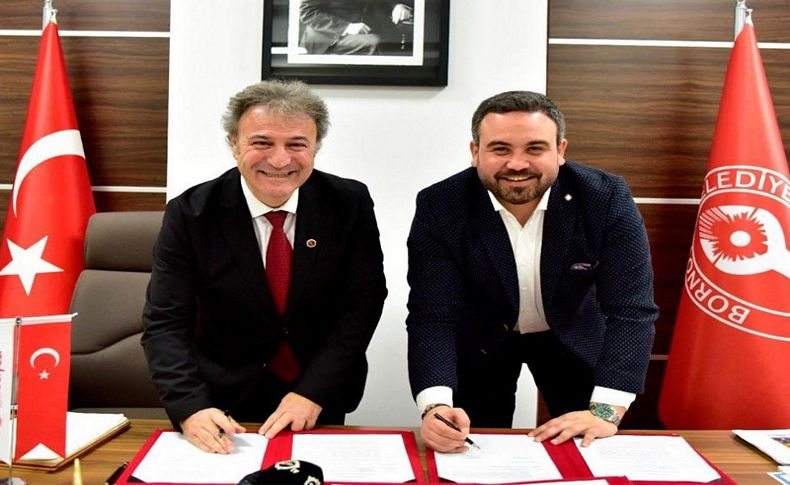 Altay ile Bornova Belediyesi'nden stat protokolü
