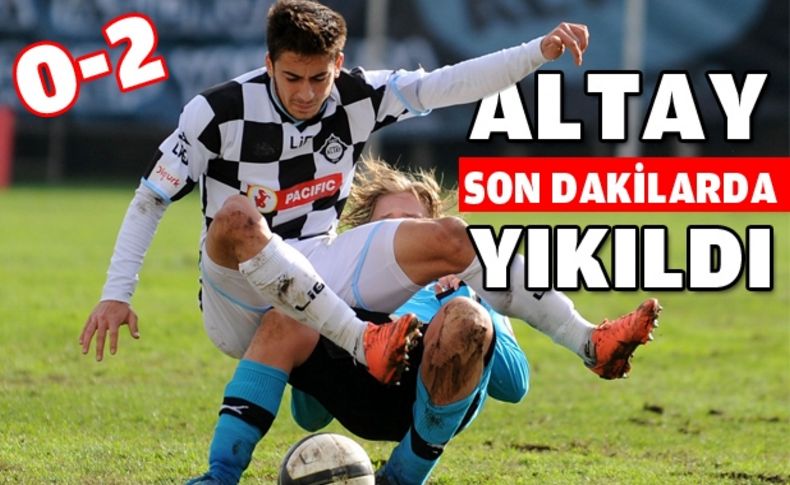 Altay'dan kupaya veda