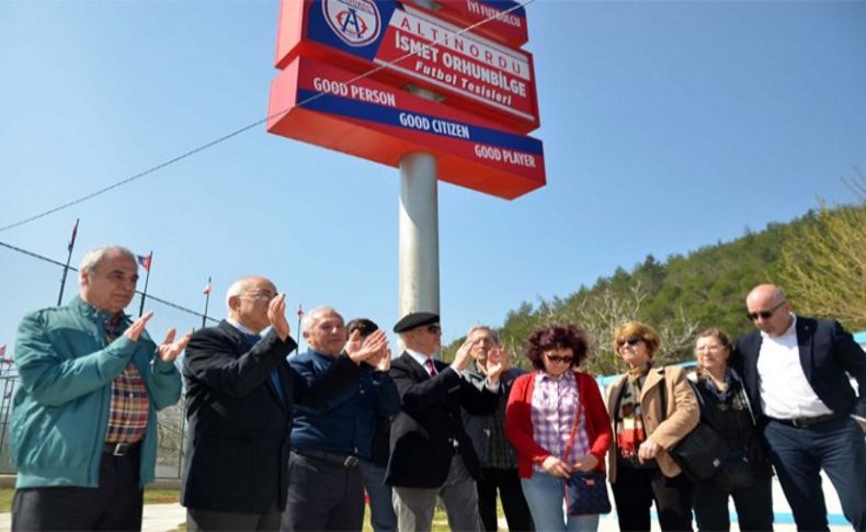 Altınordu'dan İsmet Orhunbilge'ye vefa