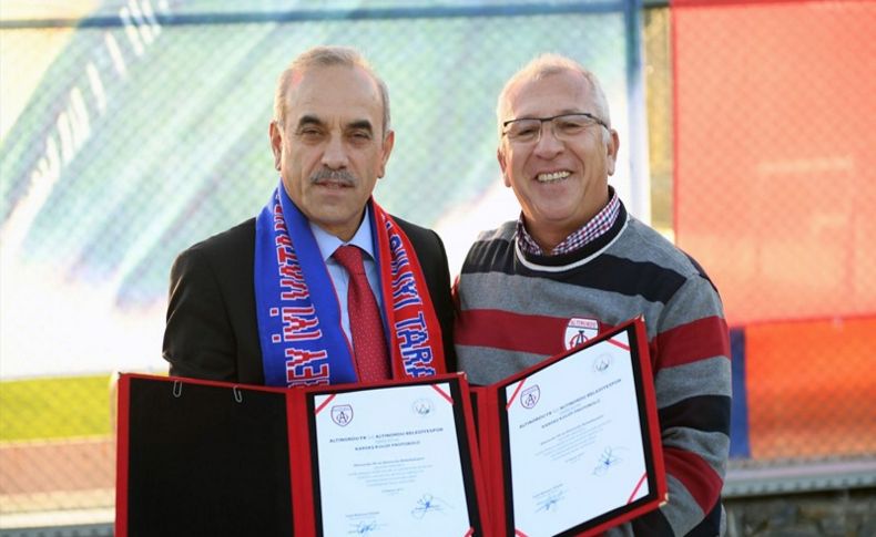 Altınordu ile Altınordu Belediyespor kardeş kulüp oldu