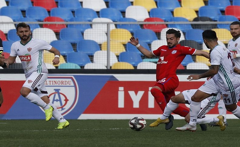 Altınordu'nun play-off hattının dışında kaldı