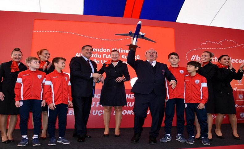 Altınordu'yu uçuracak sponsorluk