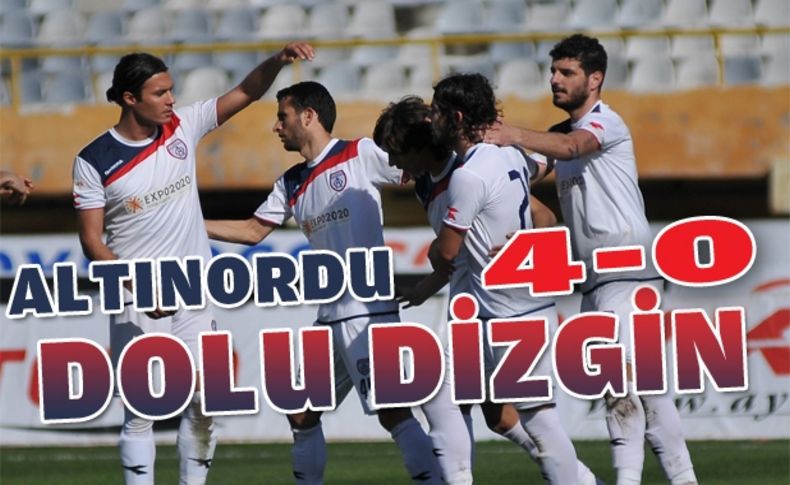 Altınordu: 4 - Mardinspor: 0