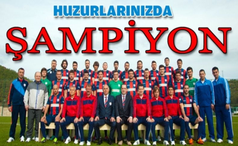 Altınordu şampiyon kadroyu ölümsüzleştirdi