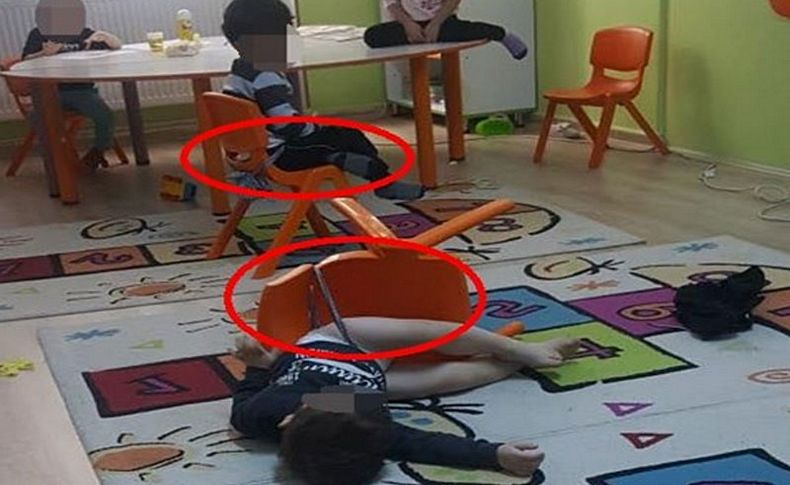 Anaokulunda skandal görüntü!