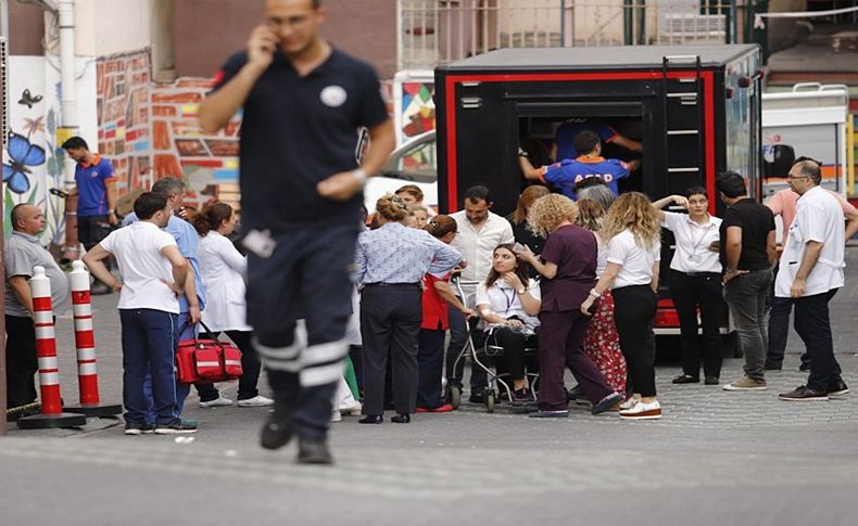 Ankara'da hastanede kimyasal madde paniği