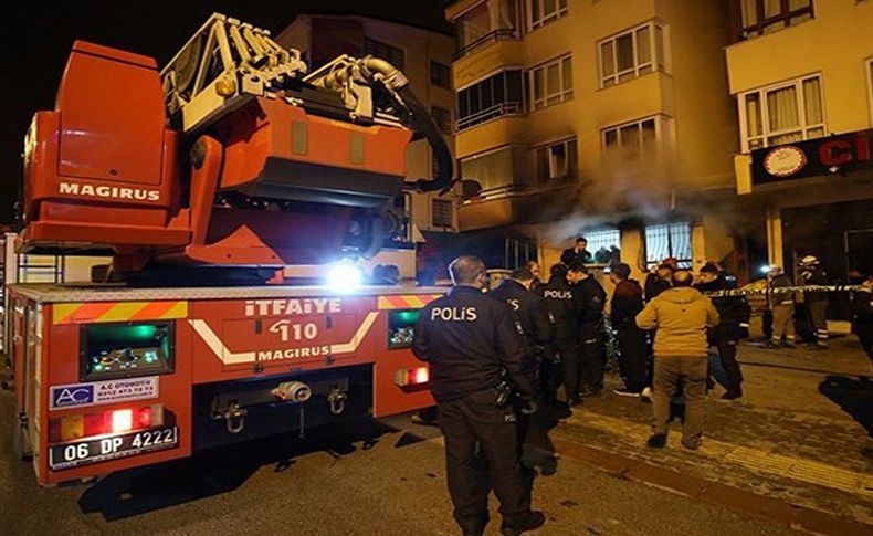 Ankara'da yangın faciası: 4 ölü, 4 yaralı